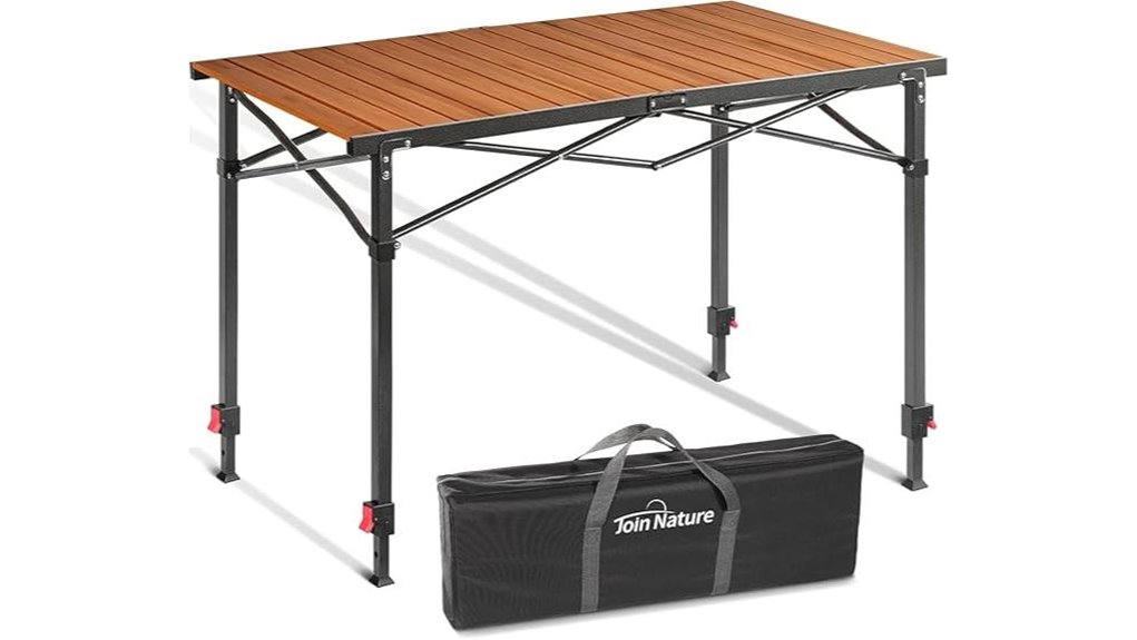 nature camping table portable