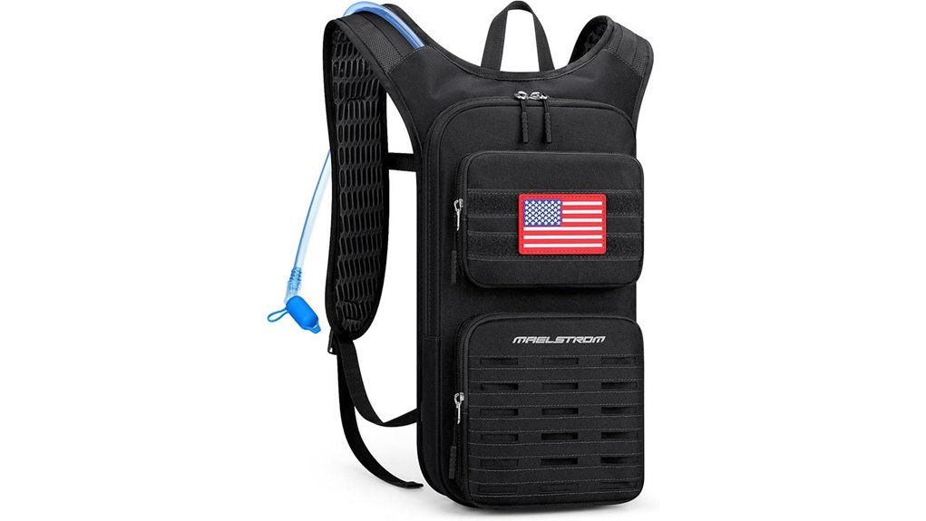 outdoor hydration backpack system