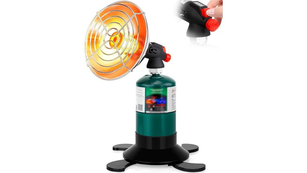 outdoor portable propane heater