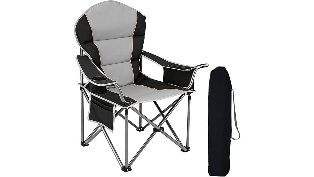 oversized folding camp chair