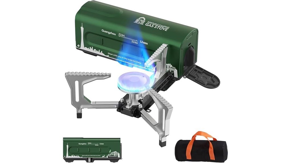 portable butane camping stove