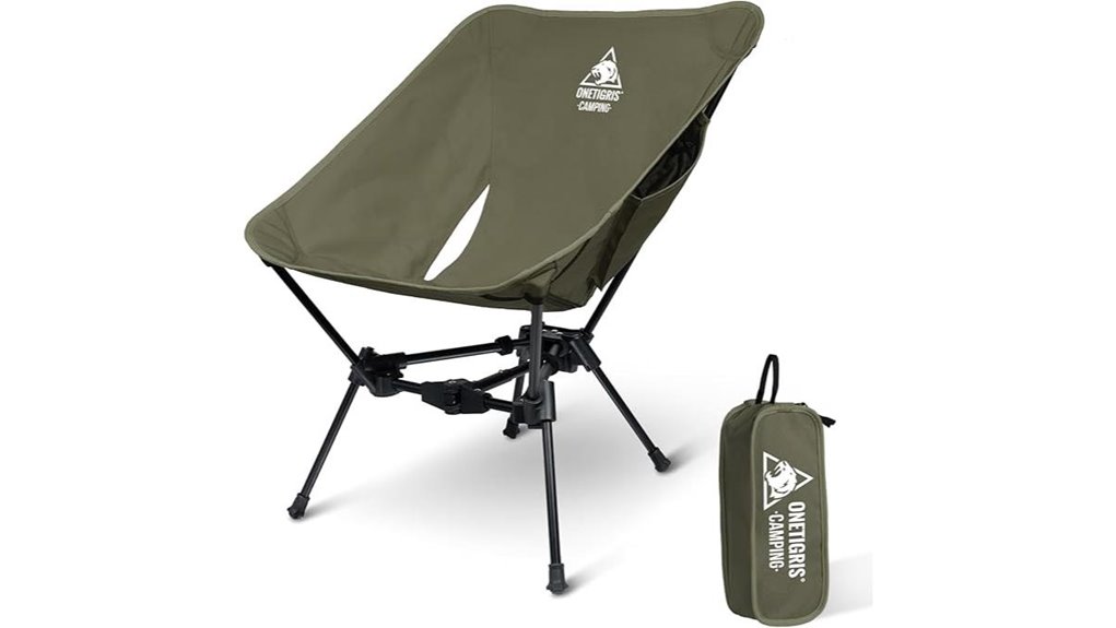 portable camping chair design