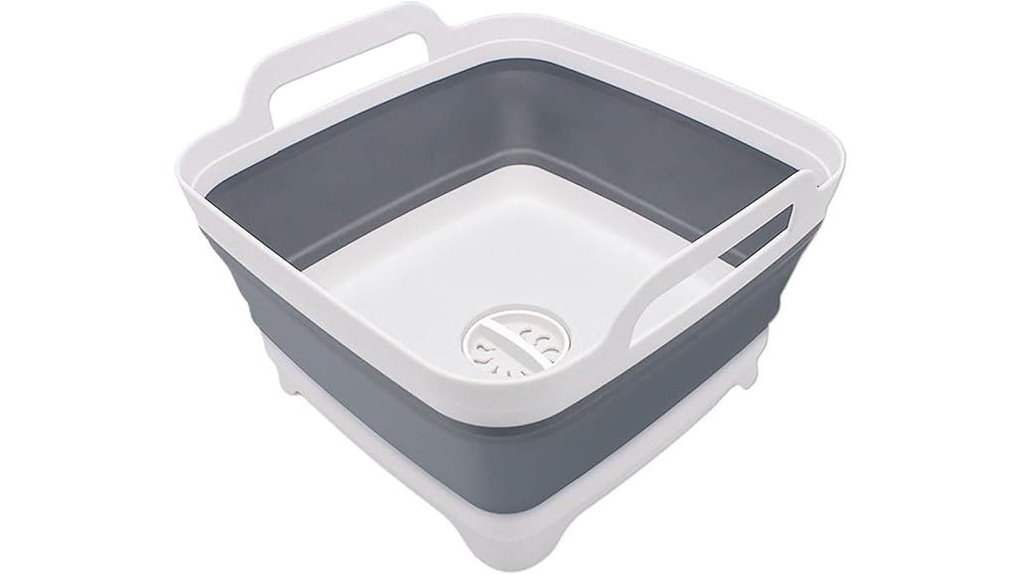 portable camping dish basin