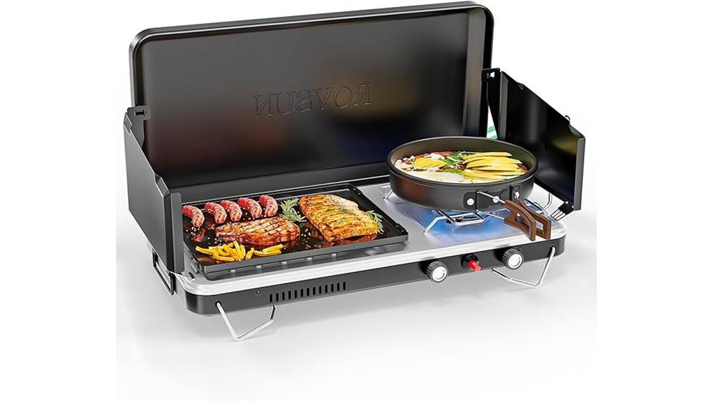 portable camping stove grill