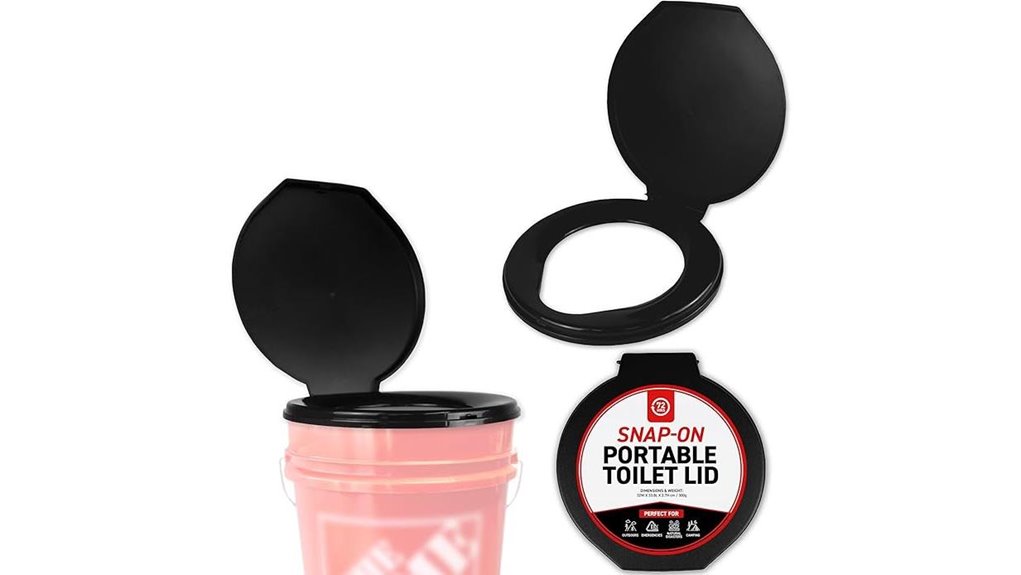 portable camping toilet seat