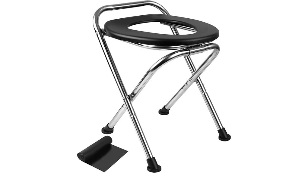 portable camping toilet solution