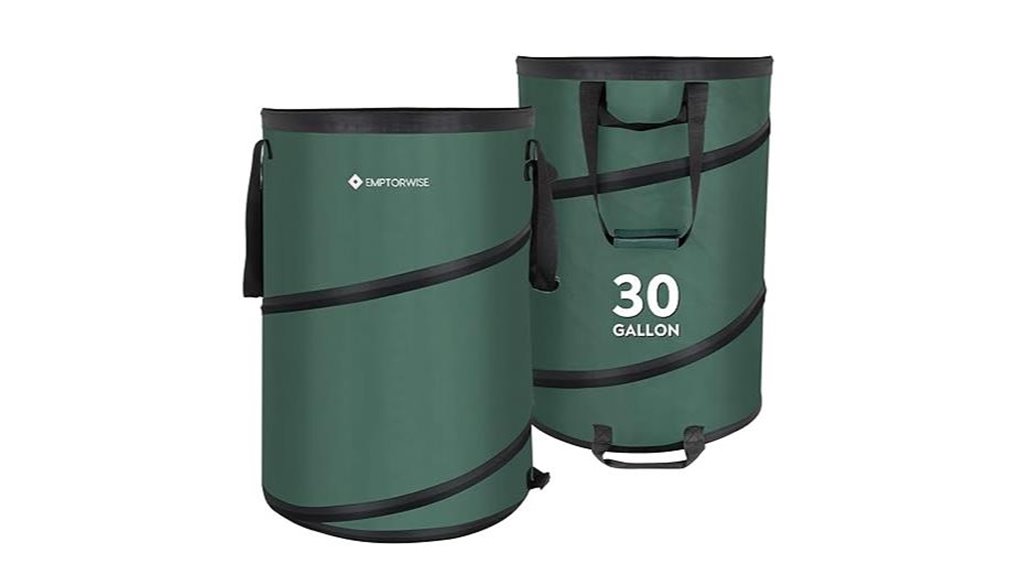 portable camping trash cans