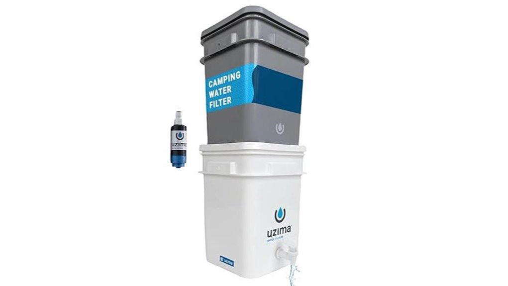 portable camping water filtration