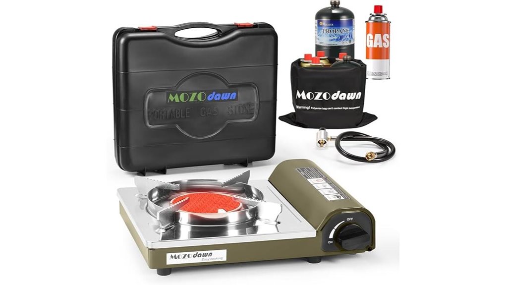 portable dual fuel stove
