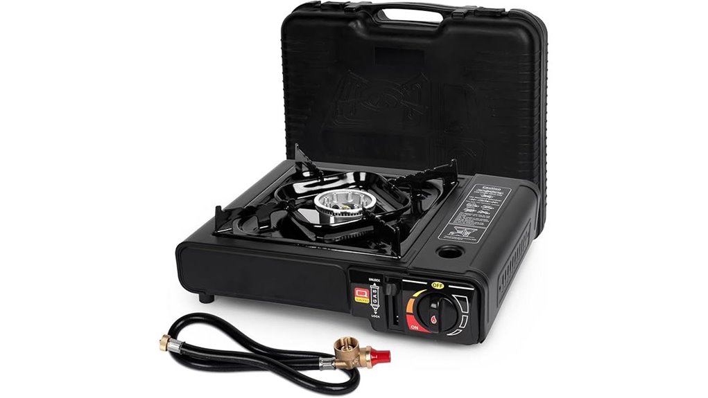 portable dual fuel stove