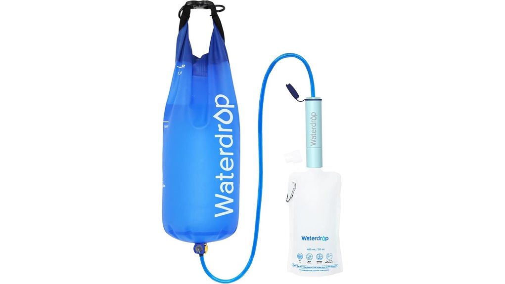 portable emergency water filtration