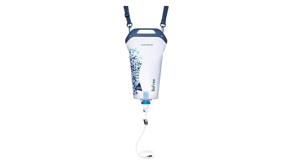 portable gravity water filtration