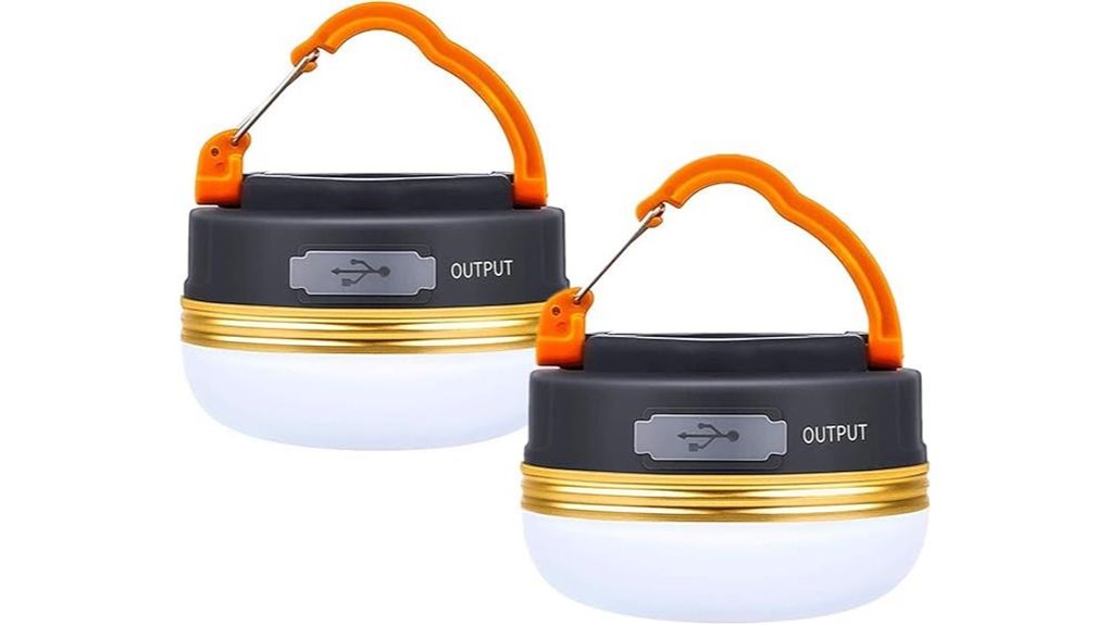 portable lanterns with power