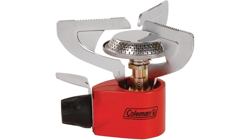portable one burner camp stove