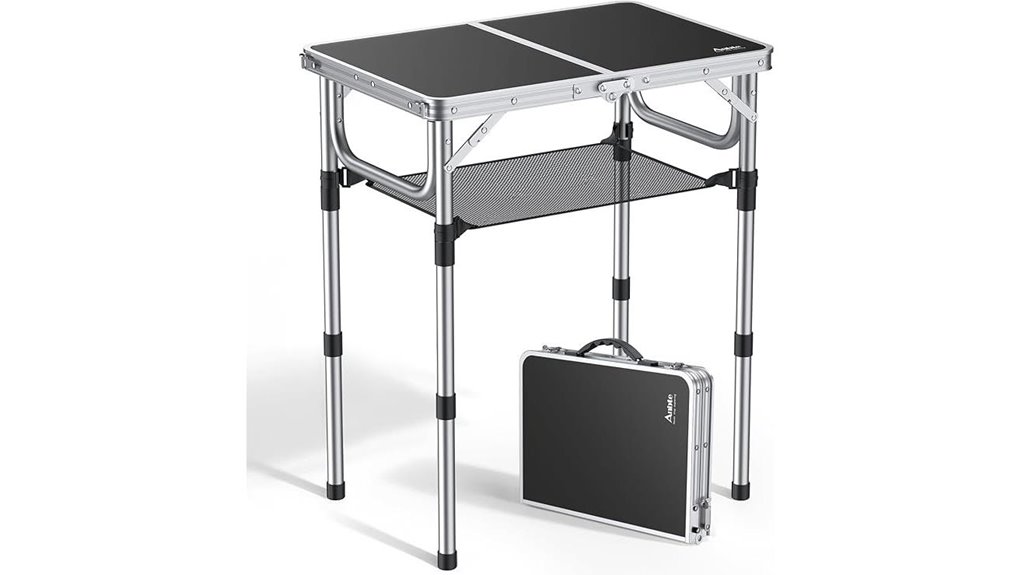 portable outdoor collapsible table