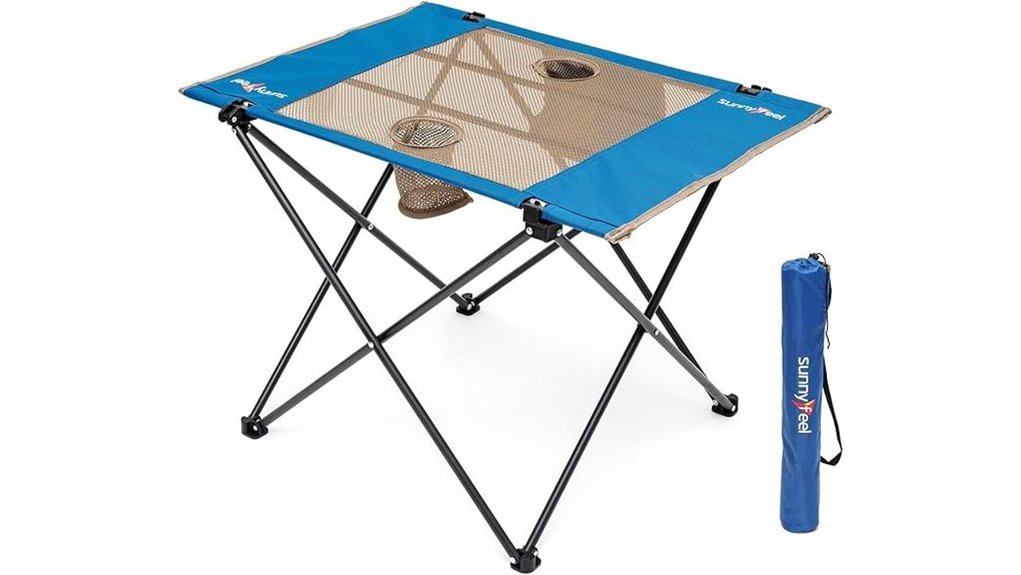 portable outdoor folding table