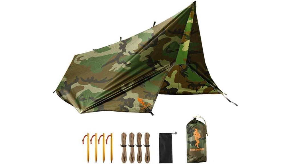 portable outdoor waterproof tarp