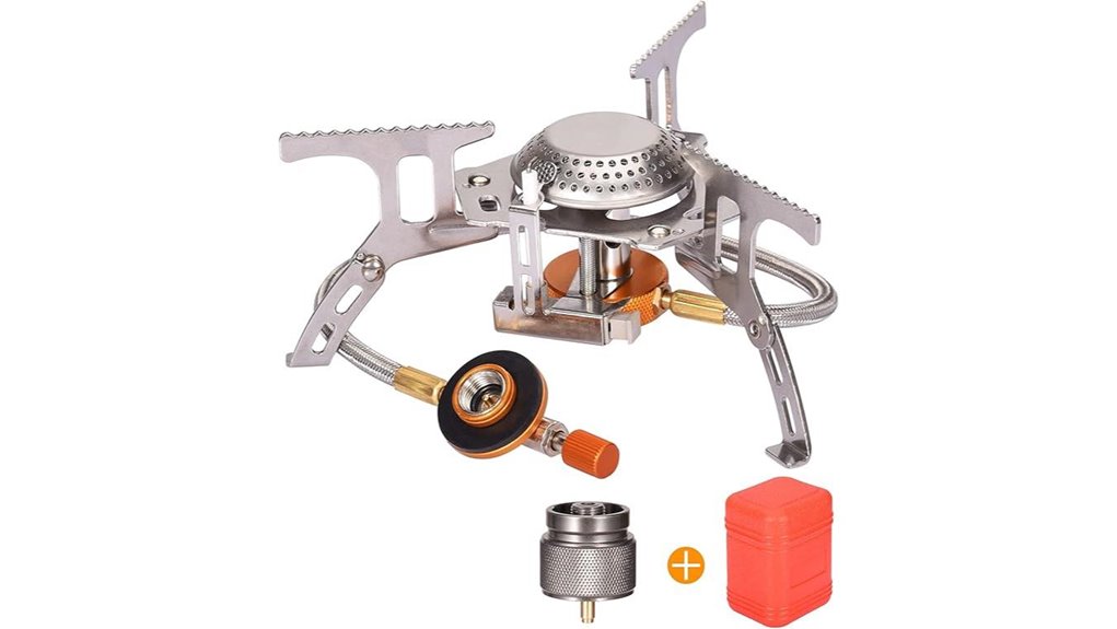 portable propane camping stove