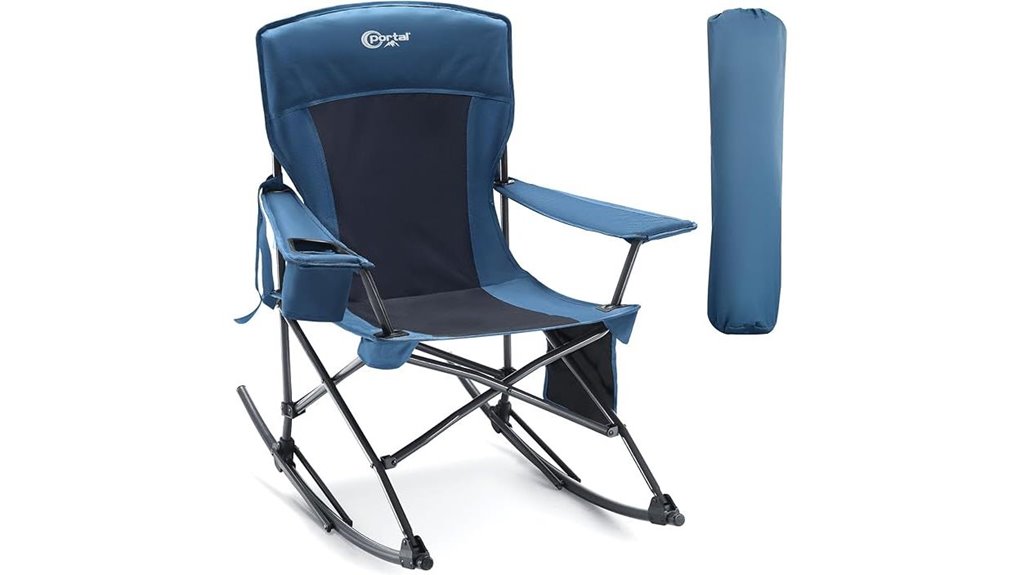 portable rocking chair set
