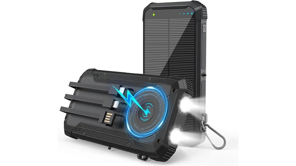 portable solar power charger