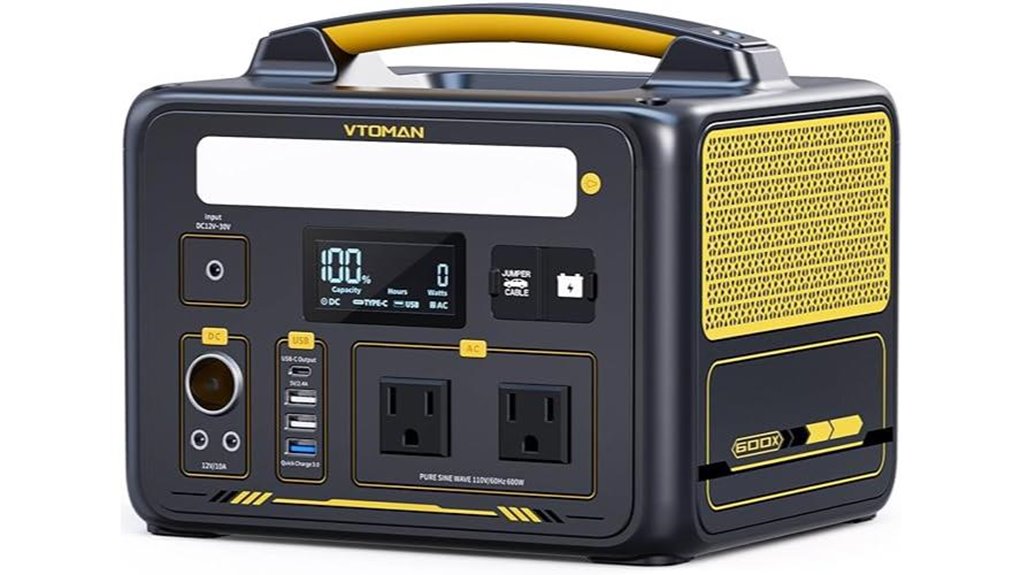 portable solar power station