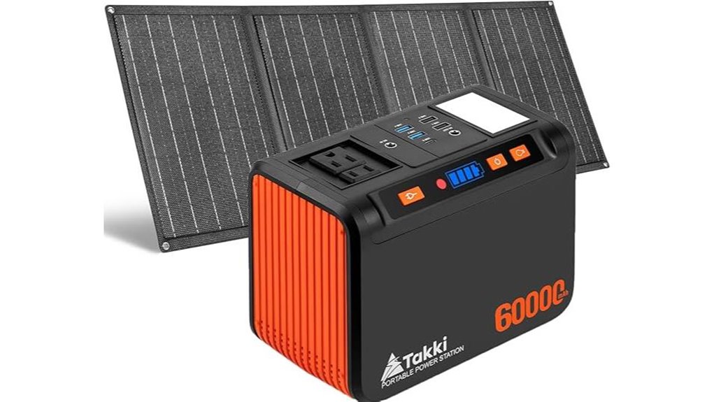 portable solar power station