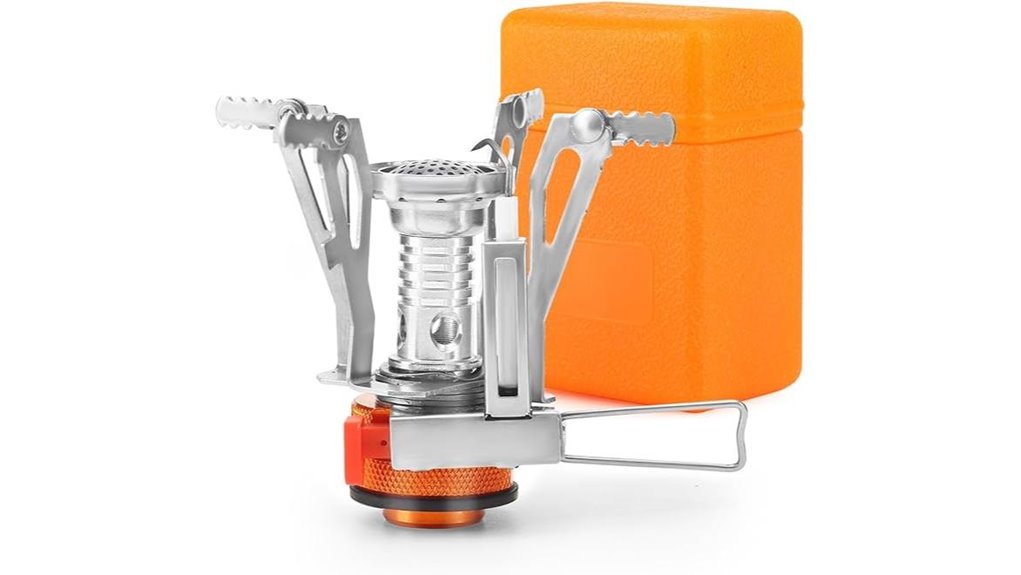 portable stove with ignition