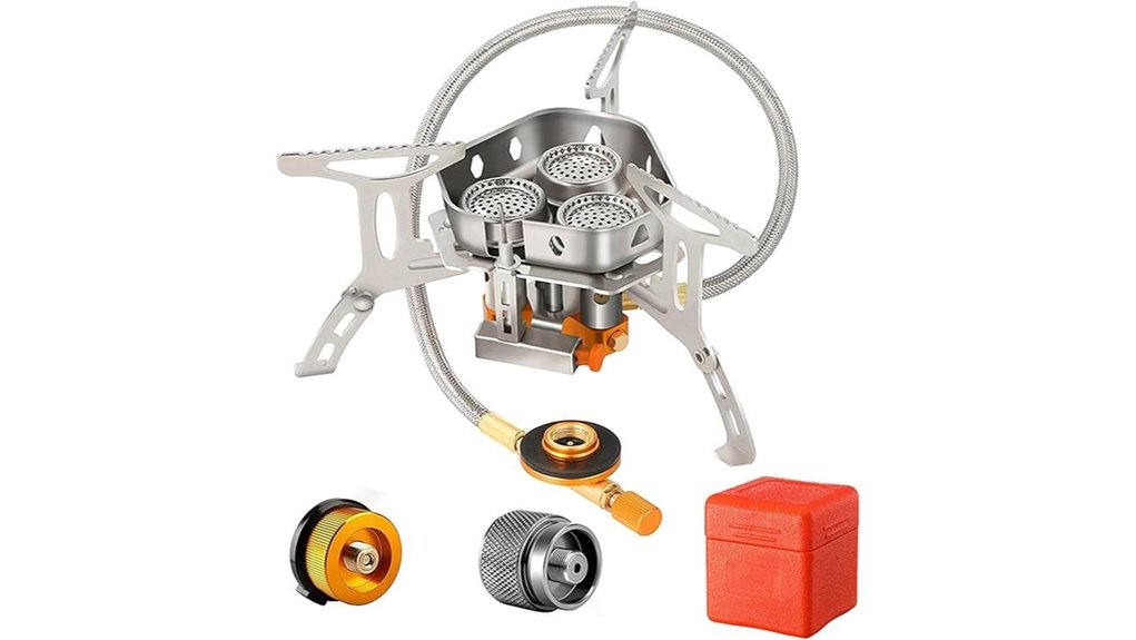 portable stove with ignition