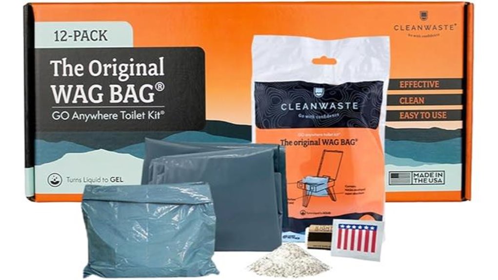 portable toilet kit bundle