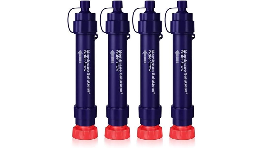 portable water filtration straw