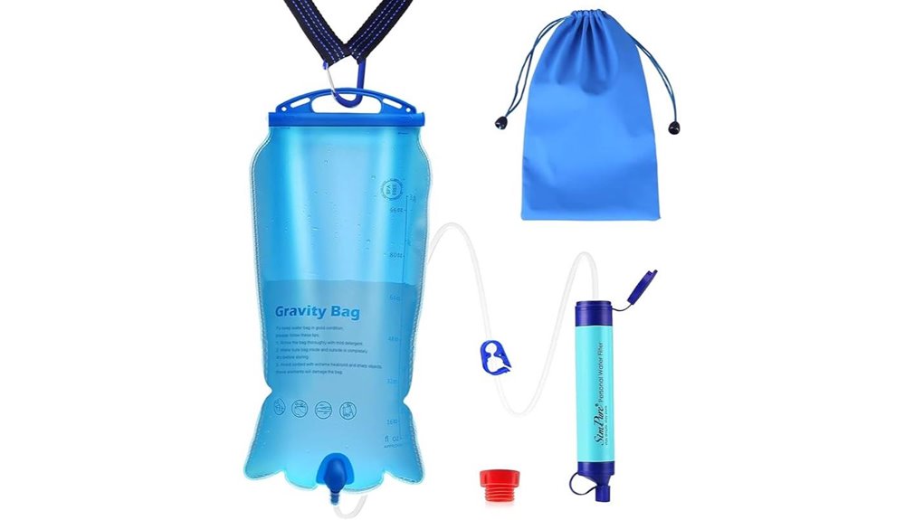portable water filtration system