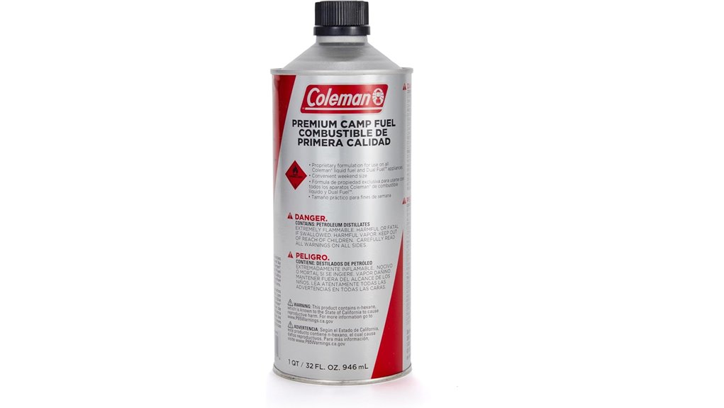 premium camping fuel canister