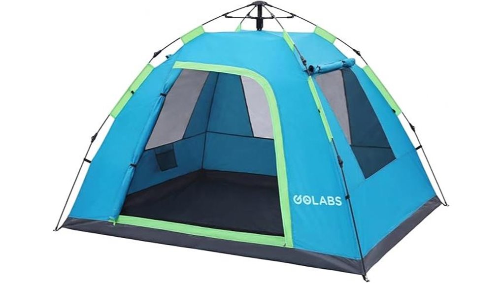 quick setup waterproof tent