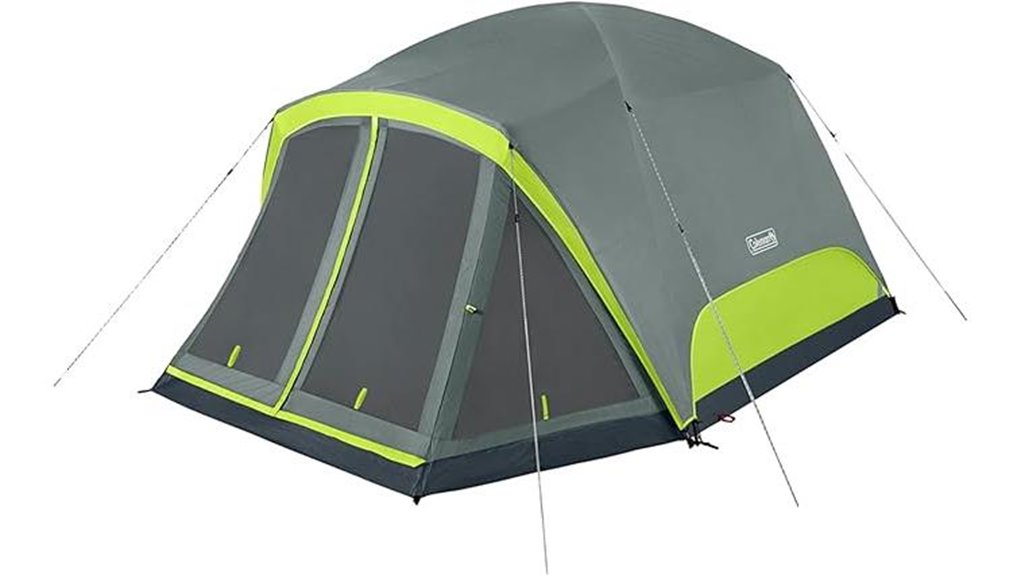 quick setup weatherproof tent