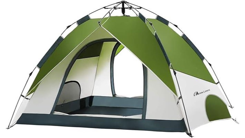 quick water resistant camping tent