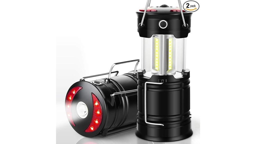 rechargeable camping lanterns set