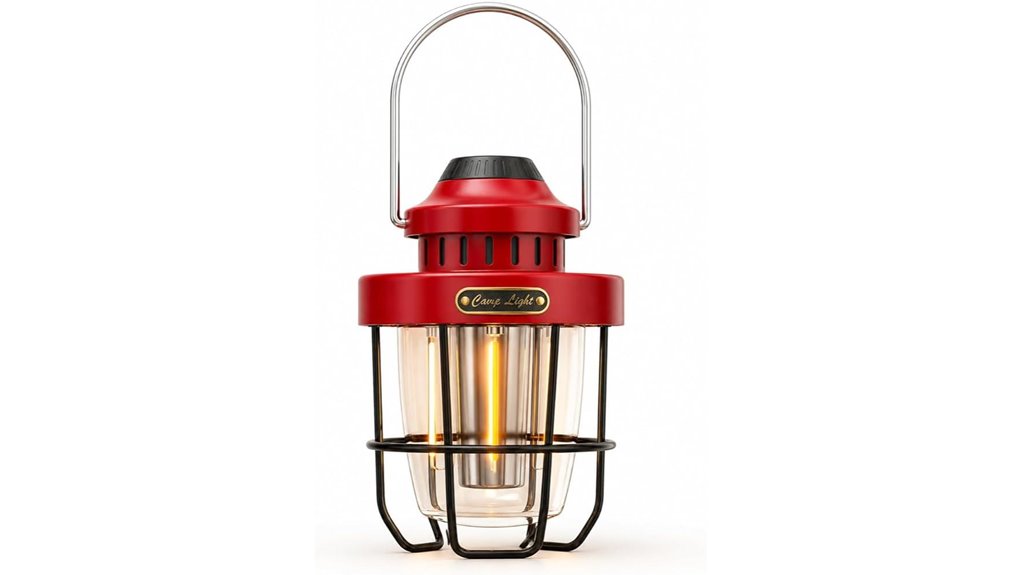 rechargeable dimmable camping lantern