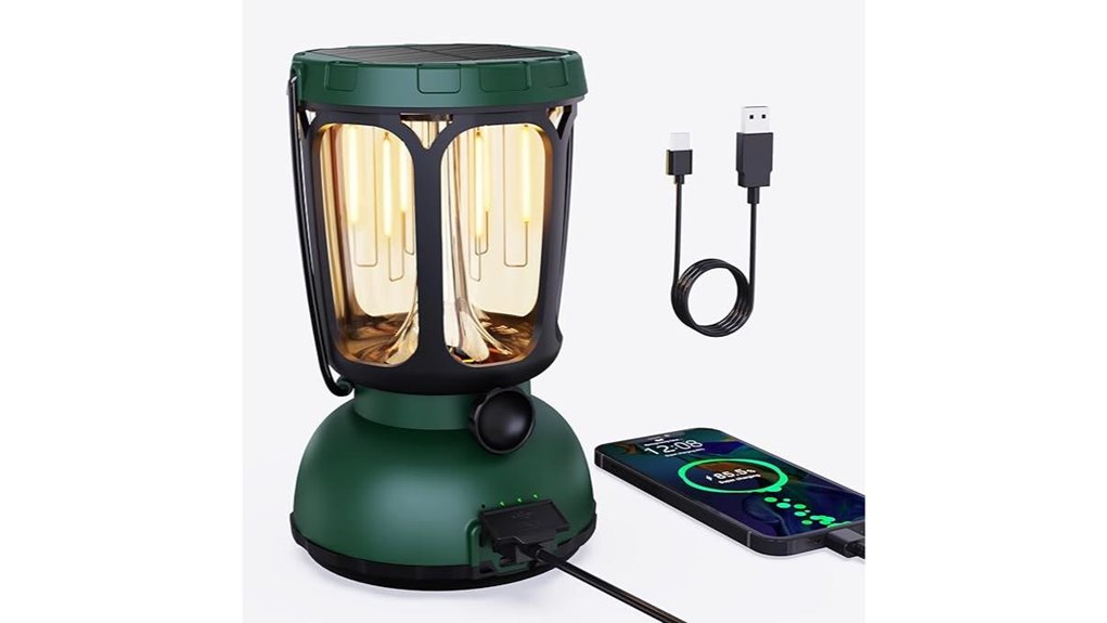 rechargeable emergency camping light