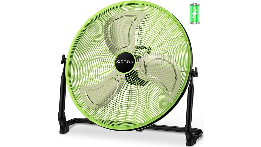 rechargeable outdoor camping fan
