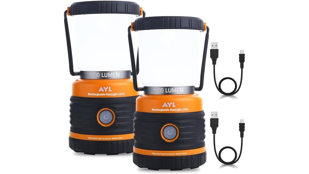 rechargeable waterproof camping lanterns