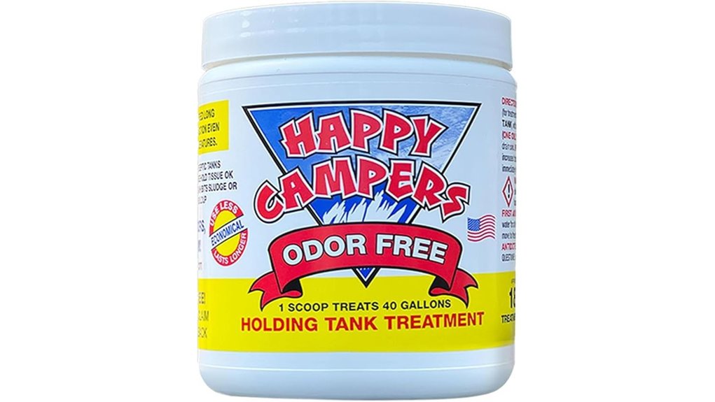rv toilet odor control