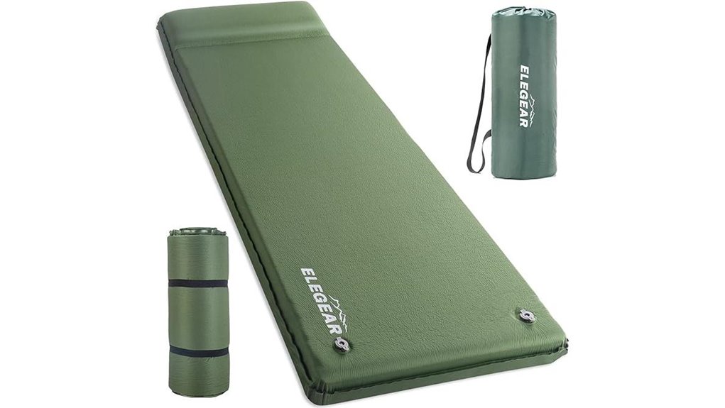 self inflating camping mat