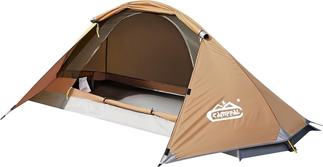 single person all season tent