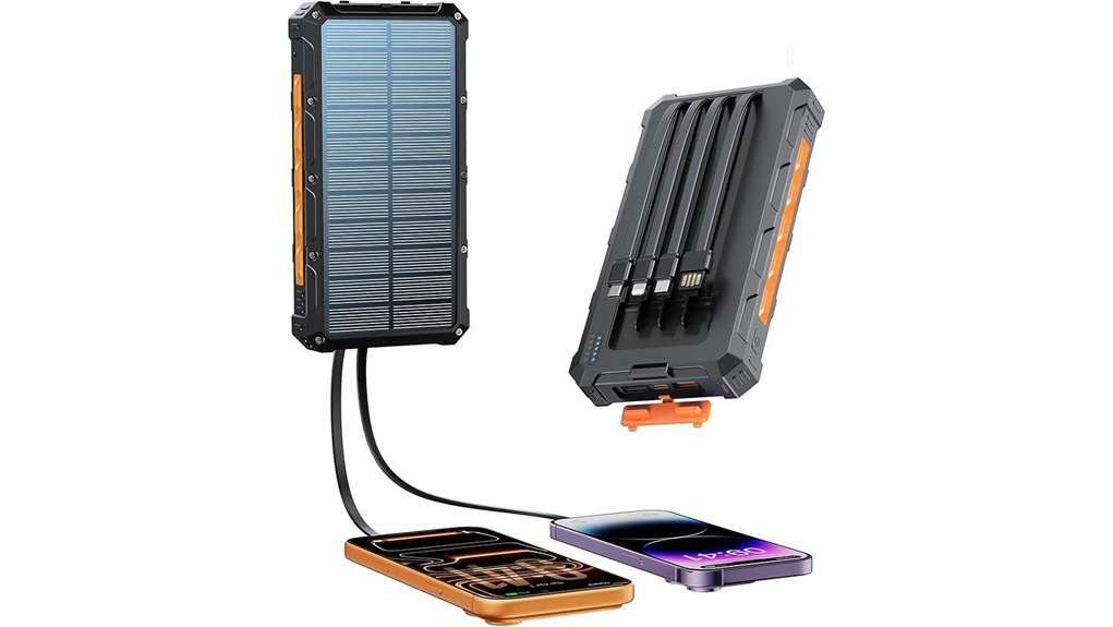 solar fast charging power bank