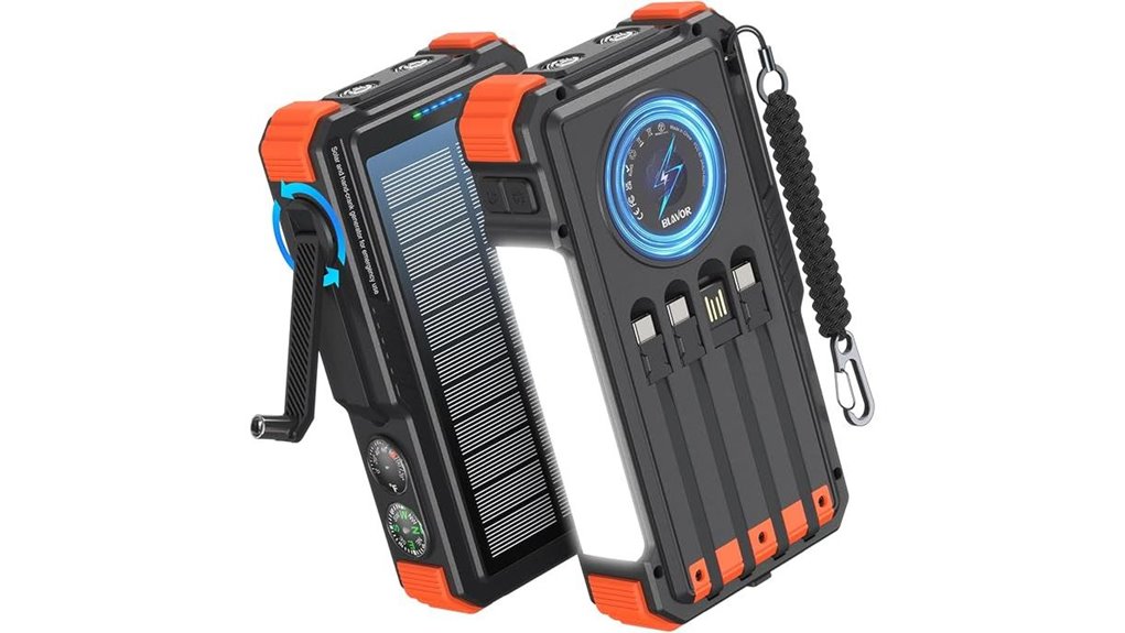 solar power bank features