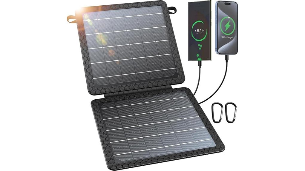 solar powered portable charger