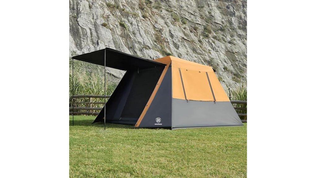 spacious blackout camping tent