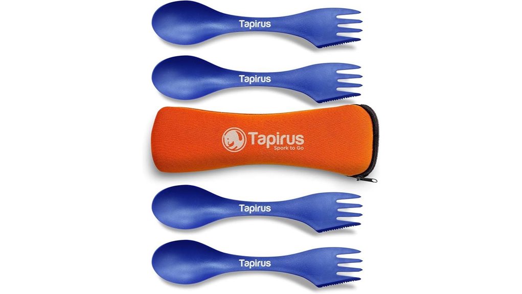 spork set with case