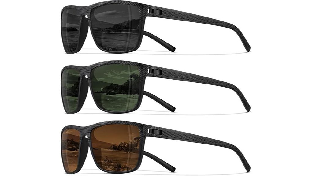 stylish unisex polarized eyewear