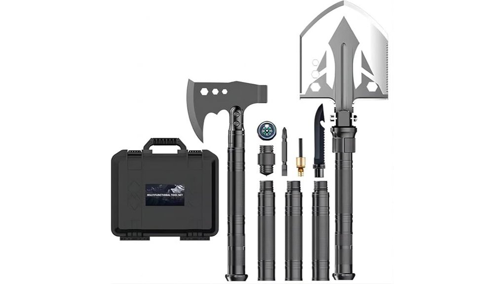 survival camping tool set